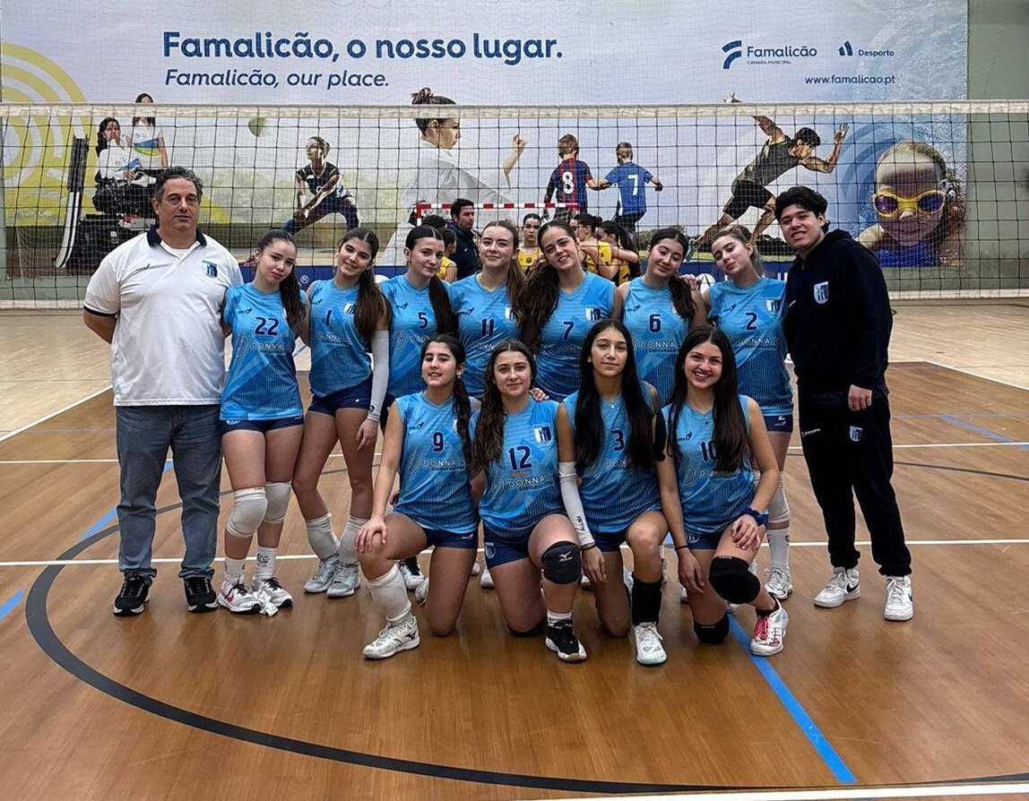 VC Braga A vence AVC Famalicão em Iniciados 15 2 2026