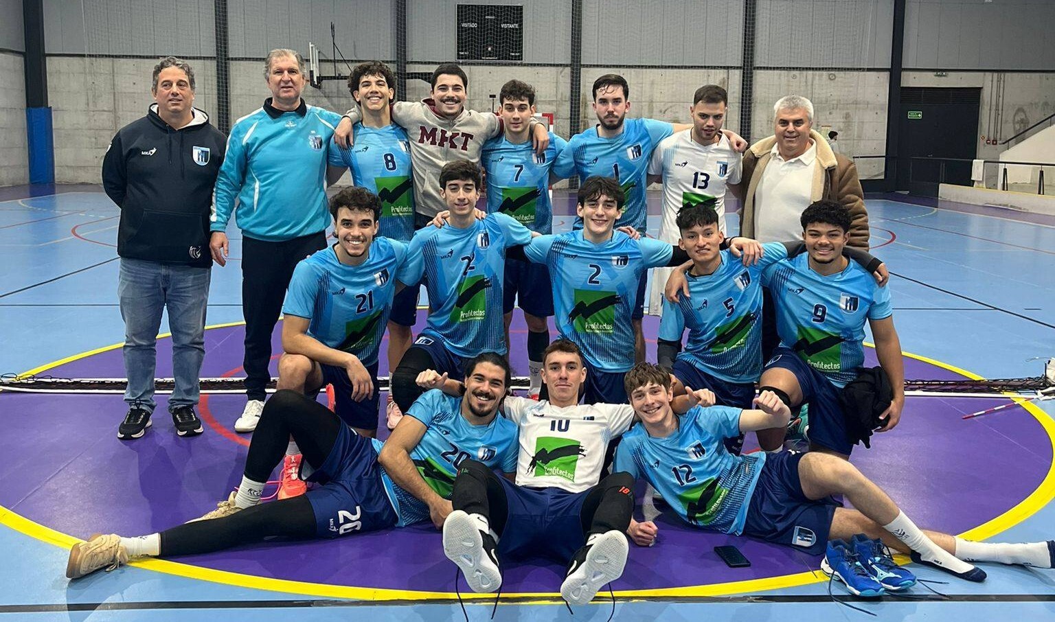 VC Braga vence MG Volei Clube em Sub-21